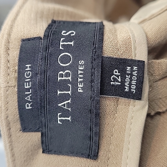 Talbots Raleigh Beige Bootcut Trousers - Picture 5 of 9